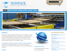 Tablet Screenshot of donpack.com